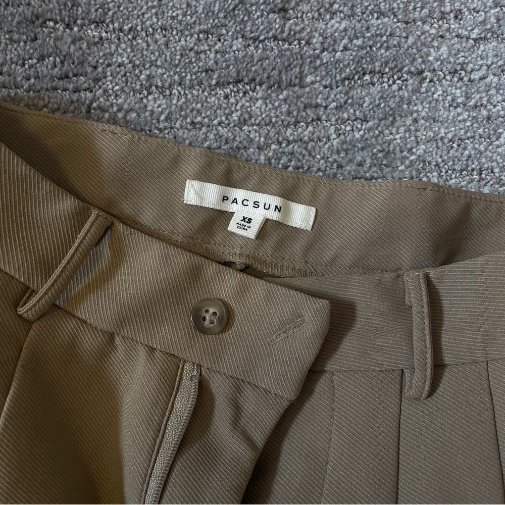pac sun khaki trousers